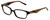 Vera Wang Designer Eyeglasses V087 in Horn 52mm :: Progressive