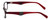 Vera Wang Designer Eyeglasses V092 in Ruby 52mm :: Rx Bi-Focal