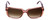 Vera Wang Designer Sunglasses Dalliance in Rose Frame & Brown Gradient Lens 54mm