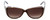 Vera Wang Designer Sunglasses V424 in Blonde Horn Frame & Brown Gradient Lens 55mm