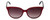 Vera Wang Designer Sunglasses V440 in Red Frame & Grey Gradient Lens 53mm