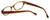 Lilly Pulitzer Designer Eyeglasses Winnie in Brown 51mm :: Progressive
