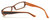 Marc Jacobs Designer Eyeglasses MMJ471-0QI4 in Brown-Orange  51mm :: Rx Single Vision