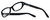 Marc Jacobs Designer Eyeglasses MMJ550-0807 in Black 52mm :: Rx Single Vision