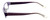 Marc Jacobs Designer Eyeglasses MMJ555-0MD9 in Violet 50mm :: Progressive