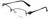 Salvatore Ferragamo Designer Eyeglasses SF2132R-015 in Shiny-Gunmetal 52mm :: Progressive