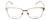 Gucci Designer Eyeglasses GG4272-02CM in White-Gold 54mm :: Rx Single Vision