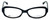 Lucky Brand Designer Eyeglasses Savannah in Black 55mm :: Custom Left & Right Lens