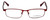 Lucky Brand Designer Eyeglasses Fortune in Red 52mm :: Progressive