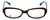 Lucky Brand Designer Reading Glasses Savannah in Brown 55mm