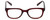 John Varvatos Designer Eyeglasses V343AF in Chianti 47mm :: Rx Single Vision