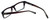 John Varvatos Designer Eyeglasses V346 in Mahogany 52mm :: Rx Single Vision