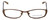 Jones New York Designer Eyeglasses J122 in Brown 49mm :: Custom Left & Right Lens
