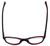 Jones New York Designer Eyeglasses J752 in Brown-Purple 49mm :: Custom Left & Right Lens