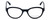 Jones New York Designer Reading Glasses J752 in Black 49mm