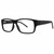Calabria Soho 1002 Matte Black Designer Eyeglasses :: Custom Left & Right Lens
