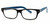 Calabria Soho 1010 Black Blue Designer Eyeglasses :: Custom Left & Right Lens