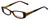 Converse Designer Eyeglasses Let's Go in Brown 46mm :: Rx Single Vision