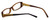 Converse Designer Eyeglasses Let's Go in Brown 46mm :: Rx Single Vision