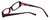 Converse Designer Eyeglasses Let's Go in Purple 46mm :: Rx Single Vision