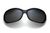 Maui Jim PEARL CITY Gloss Black with Blue Interior & Neutral Grey Polarized Sunglasses