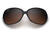 Maui Jim MAILE Gloss Black & Maui Rose® Polarized Sunglasses