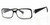Calabria Soho 96 Black Crystal Designer Eyeglasses :: Custom Left & Right Lens