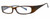Calabria Splash 52 Brown Blue Designer Eyeglasses :: Custom Left & Right Lens