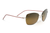 Maui Jim APAPANE Gold with Pink Sleeve & HCL® Bronze Polarized Sunglasses