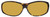 Jonathan Paul Fitovers Eyewear Medium Element in Tortoise & Yellow EM007Y