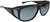 Jonathan Paul Fitovers Eyewear X-Large Aviator in Matte-Black & Gray AV001