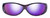 Jonathan Paul Fitovers Eyewear Medium Kiata in Purple-Rain & Purple Mirror KA001PM