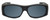 Jonathan Paul Fitovers Eyewear Large Classic Series in Satin-Black & Gray Fl013