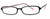 Calabria Viv 733 Black Pink Designer Eyeglasses :: Custom Left & Right Lens