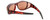 Calabria 7659 Drivers FitOver Sunglasses with Copper Lens Medium Size