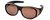 Calabria 7659 Drivers FitOver Sunglasses with Copper Lens Medium Size