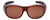 Calabria 7659 Drivers FitOver Sunglasses with Copper Lens Medium Size