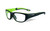 Wiley-X Youth Force Series 'Victory' in Matte Black & Lime Green Frame Safety Eyeglasses :: Progressive