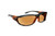 Haven Designer Fitover Sunglasses Hunter in Matte Tortoise & Polarized Amber Lens (LARGE)