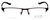 Calabria Viv Designer Eyeglasses 390 in Gunmetal 54mm :: Custom Left & Right Lens
