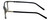Calabria Viv Designer Eyeglasses 239 in Grey-Black 53mm :: Rx Single Vision