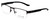 Calabria Viv Designer Eyeglasses 390 in Gunmetal 54mm :: Progressive