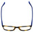 Calabria Viv Designer Eyeglasses 241 in Tortoise-Blue 53mm :: Rx Bi-Focal