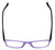 Calabria Viv Designer Reading Glasses 241 in Purple-Black 53mm