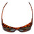 Montana Designer Fitover Sunglasses F01 in Gloss Tortoise & Polarized G15 Green Lens