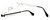 Eyefunc Designer Eyeglasses 288-69 in Black & White 49mm :: Custom Left & Right Lens