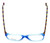 Eyefunc Designer Eyeglasses 8072-90 in Blue & Multi 49mm :: Custom Left & Right Lens