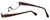 Eyefunc Designer Eyeglasses 327-18 in Orange Glitter 50mm :: Rx Single Vision