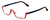 Eyefunc Designer Eyeglasses 591-44 in Red & Blue 52mm :: Rx Single Vision