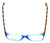 Eyefunc Designer Eyeglasses 8072-90 in Blue & Multi 49mm :: Rx Single Vision